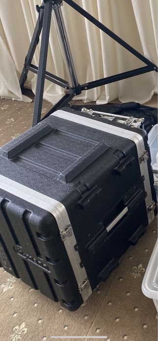 Rack abs cu roți, 10U