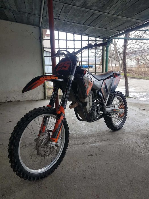 Кросов мотор KTM Sx 505 F 2007г. -стартер