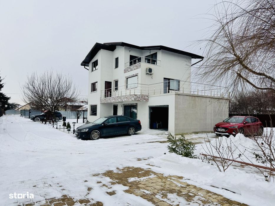 Vilă Spațioasă P+1E+M – Popesti Leordeni | 5 Camere | Teren 462 Mp