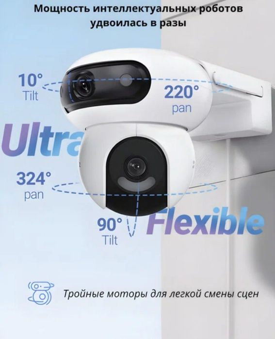 Ezviz CS-H90 Dual  (4MP+4MP) narxi 100$