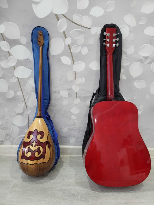 Гитара + домбра за 50тысяч