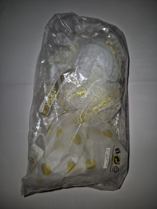 Set de casca dus refolosibila rezistenta si burete de baie, Avon