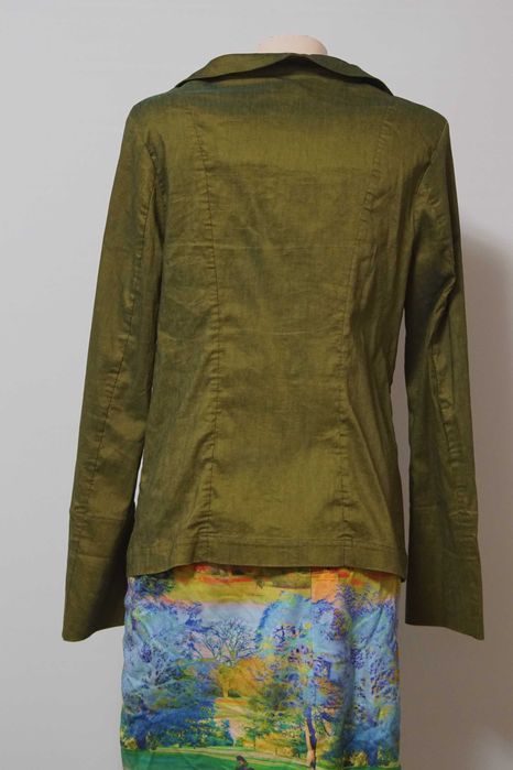 Jacheta Annete Gortz khaki din in marimea 40