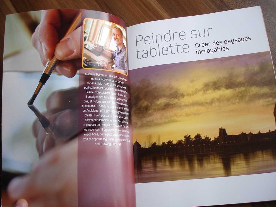 Peindre sur tablete - ръководство за рисуване с таблет и смартфон