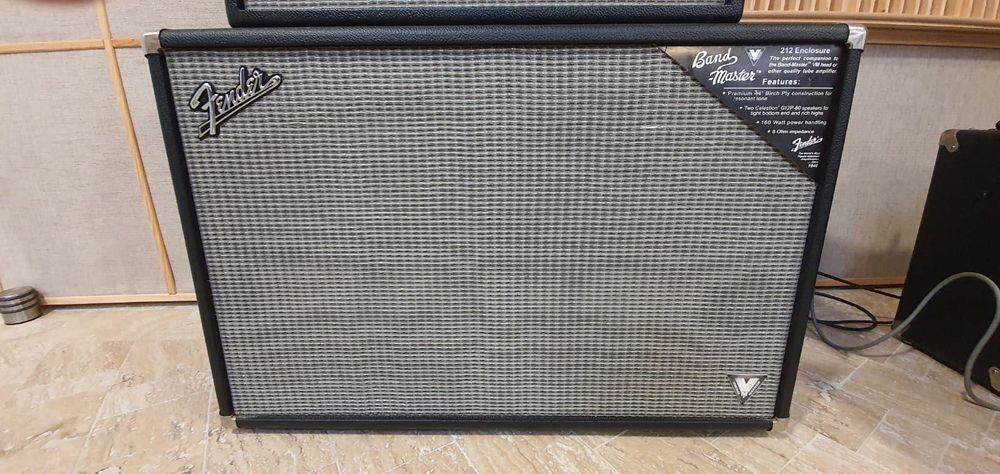 Vand Fender Band-Master VM Vintage Modified 2-Channel 40-Watt 2x12"!