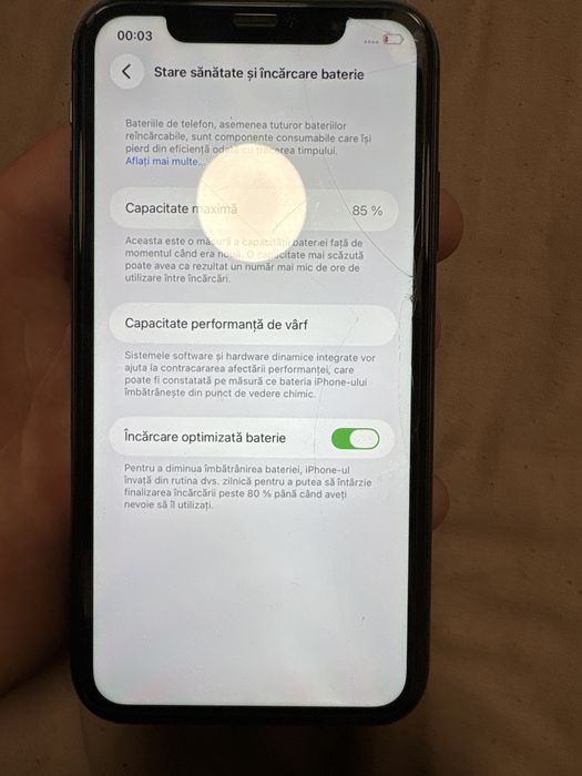 Vand iphone 11 64gb 85%