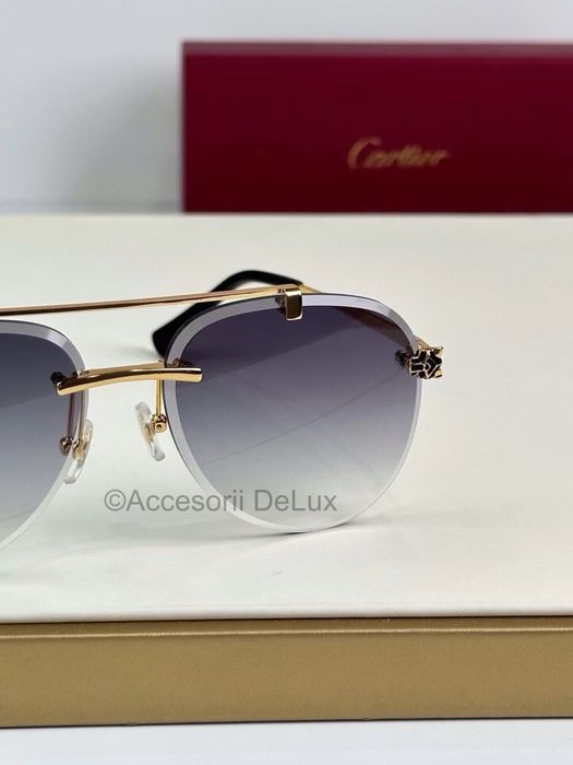 Ochelari de Soare Santos De Cartier CT01586 Polarised Noi Full Box [Verificare Colet]