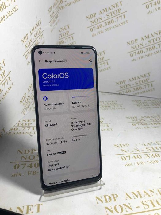 NDP Amanet Calea Mosilor 298OPPO A78 (44929)