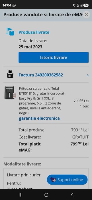 Friteuza tefal xxl