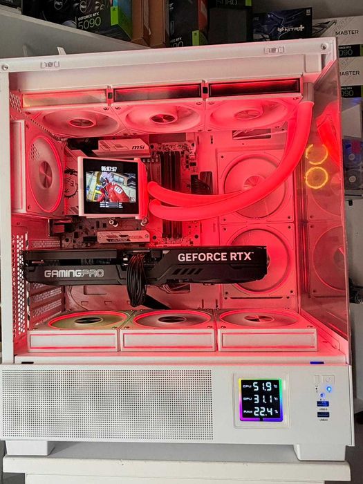 PC Gaming Ryzen 7 9800X3D /RTX 5070ti/32GB, SSD 2TB/ RATE-Garantie TVA