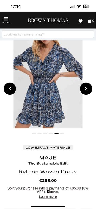 Рокля Maje, размер 34