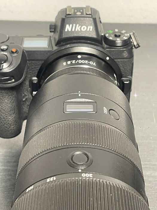 Vand aparat foto Nikon Z 7 cu obiectiv Nikkor S 70-200mm