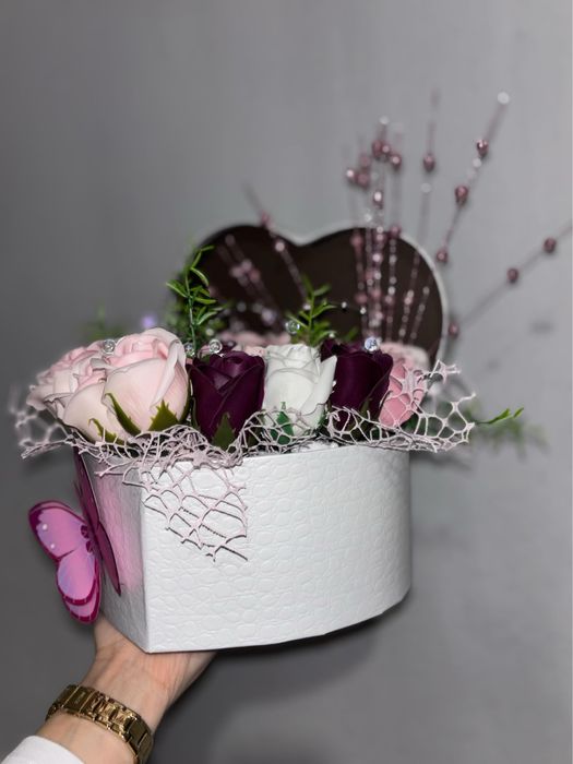 Букет цветя за Свети Валентин!