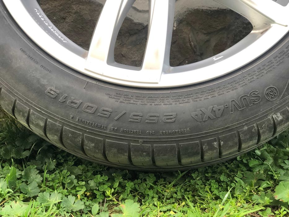 4 летни гуми RunnFlat GoodYear 255/50 R19 дот 3515 и 4 джанти ATS  X5