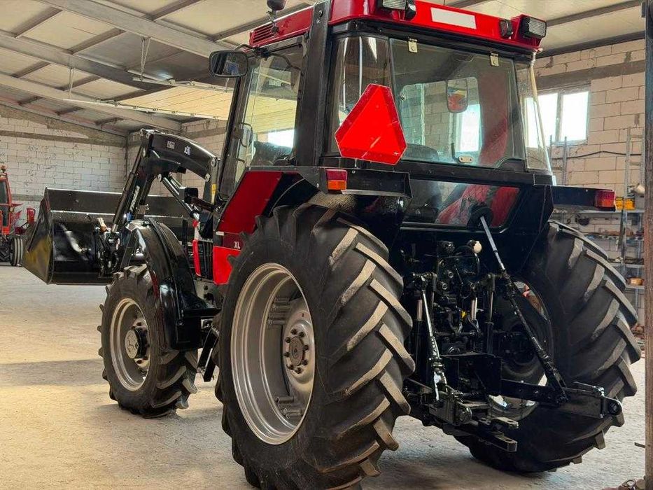 Tractor Case Plus 100 CP cu incarcator frontal profesional TRIMA X 36 NOU + Cupa XXL  Noua Claas New Holland John Deere Fendt Fiat 80 90 Fiat 70 90
