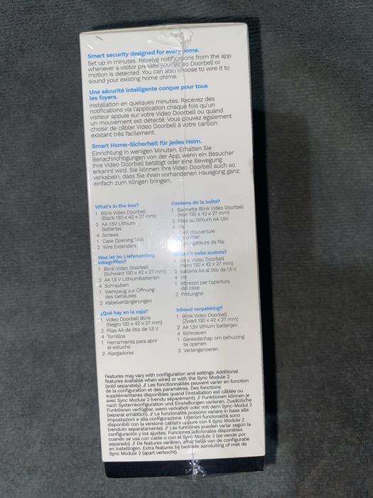 Sonerie Blink Video Doorbell HD