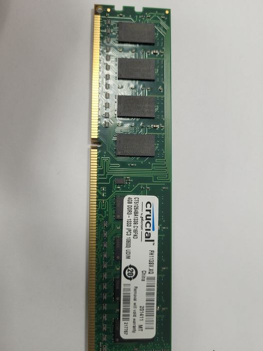 Оперативная память ddr1/ddr2/ddr3