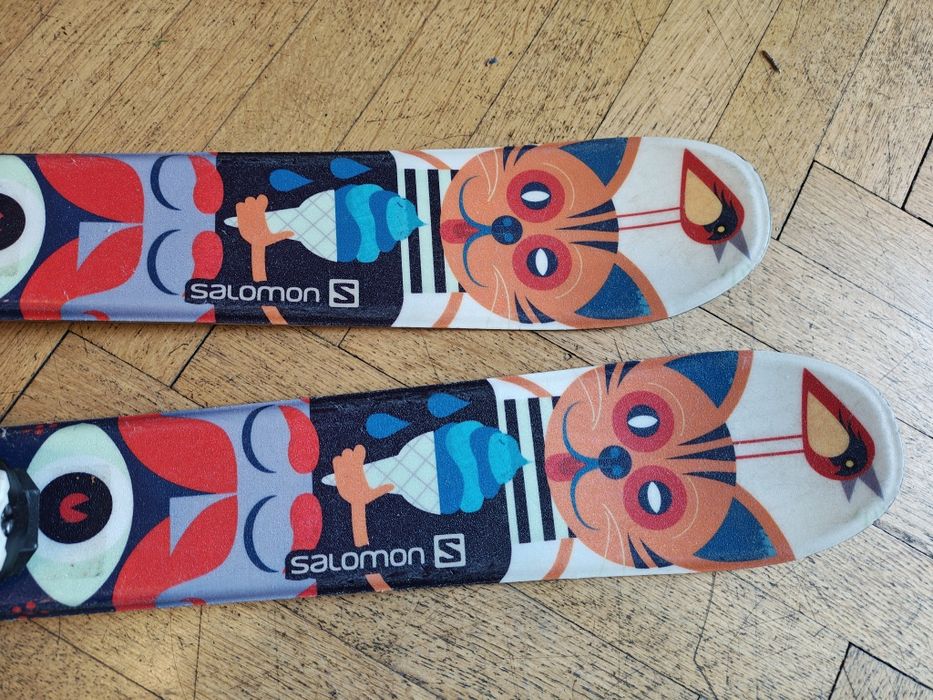 Salomon детски ски с автомати 90cm на пролетна цена