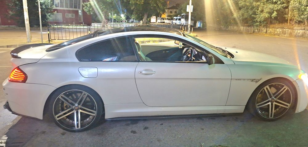BMW 635d E63 | 286 к.с. | M-Pack | Harman Kardon | Десен волан | Нов внос