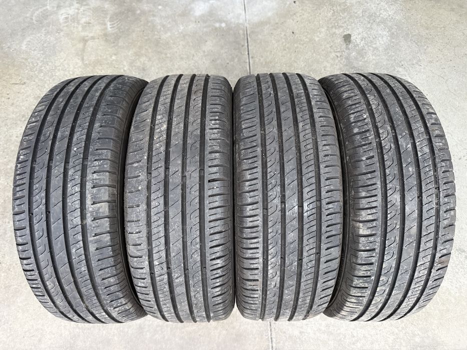 4бр. ОТЛИЧНИ Летни Гуми С Борд 215/60R/16XL -BARUM- DOT:0123-6.3м+5.8м