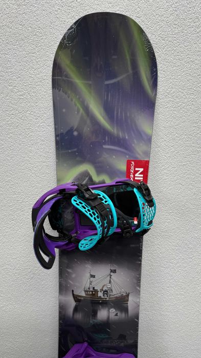 placa noua snowboard nitro team pro marcus kleveland wide  L162cm