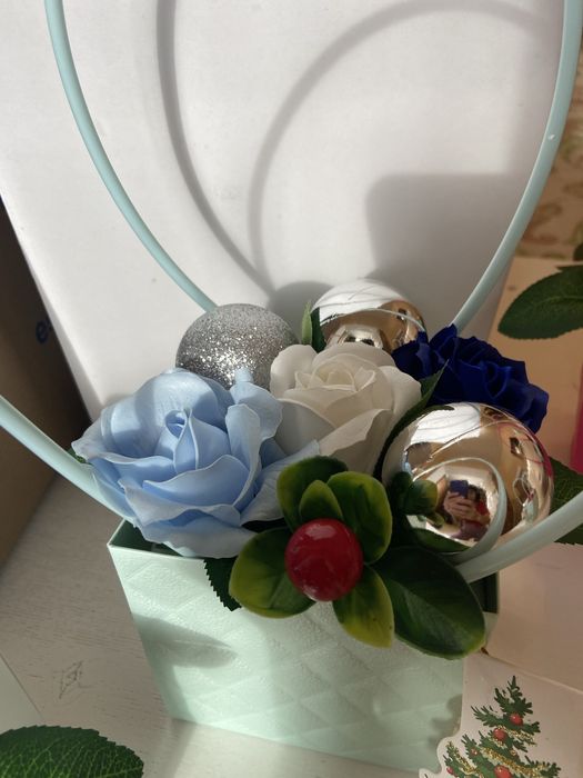 Цветы. Цветы на новый год.