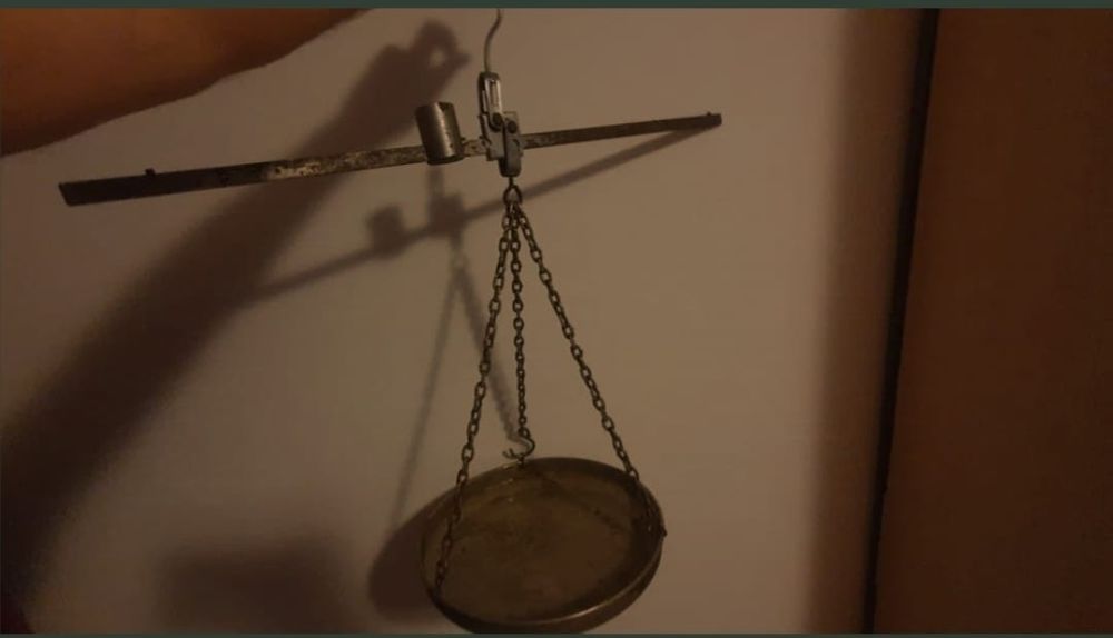 Cantar cu taler vintage