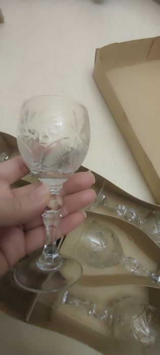 Хрустальные бокалы