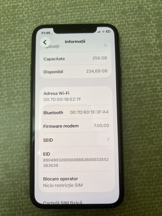 Iphone 11 PRO-256GB-baterie 100%