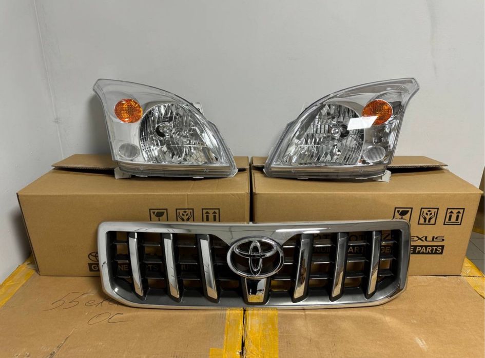 Крылья передние прадо 120 капот бампер