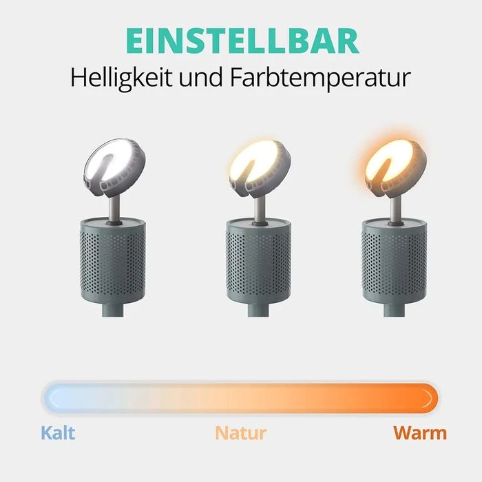 Lanterna cu acumlator 10000 mAh pentru camping bushcraft