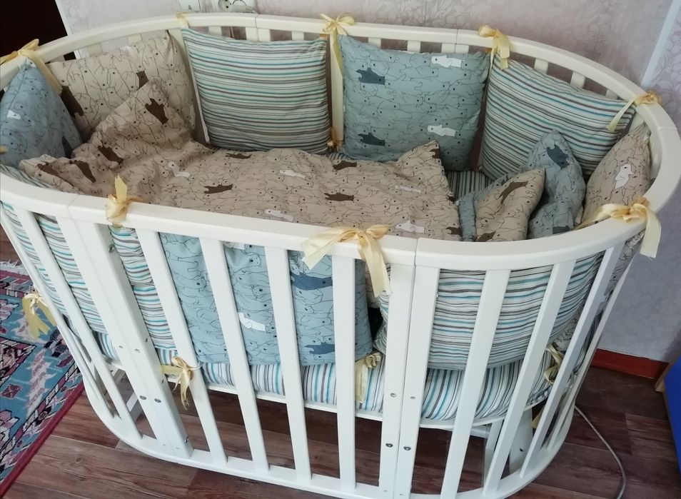 Кроватка-трансформер северянка 8 в1