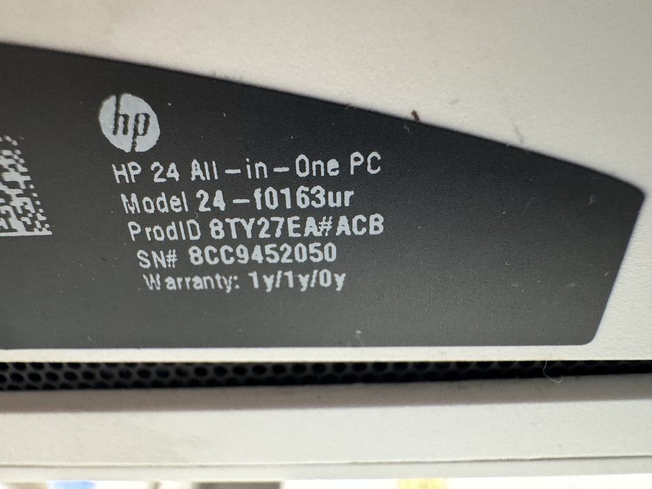 Моноблок HP Pavilion 24-f0163ur