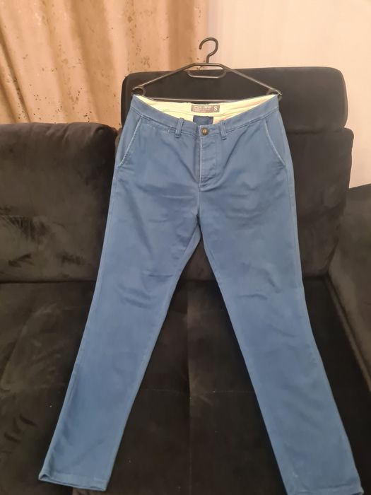 Lot pantaloni eleganți chinos casual Zara Superdry