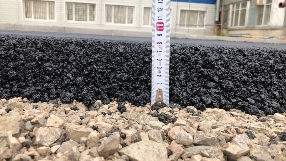 Асфальтирование укладка асфальта в Алматы  и Алматинской облости