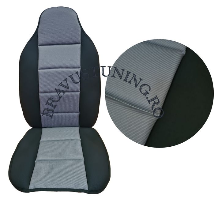 Huse scaun auto tip spatar STOFA AUTO 2 buc/set