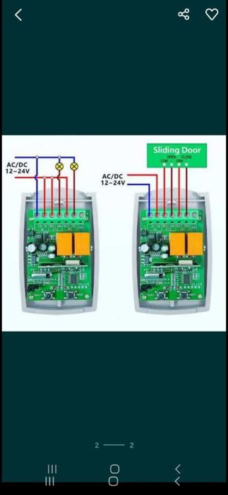 Продам WiFi двухканальное Реле SMG-8112 питание реле 7-32 вольт
