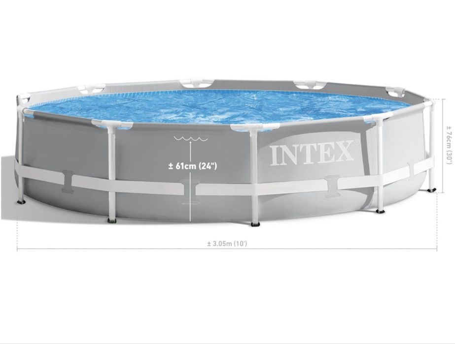 Бесейн INTEX 305 76см височина с помпа