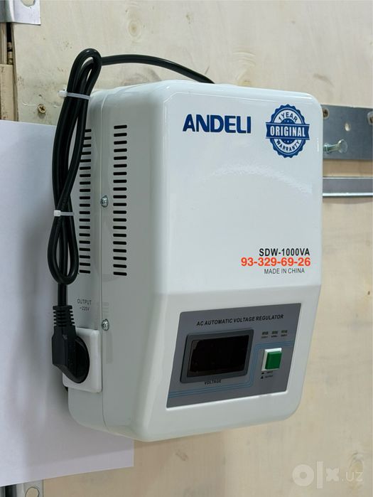 Стабилизатор Андели 1 ква 110в-250в | Stabilizator Andeli 1 kva optom