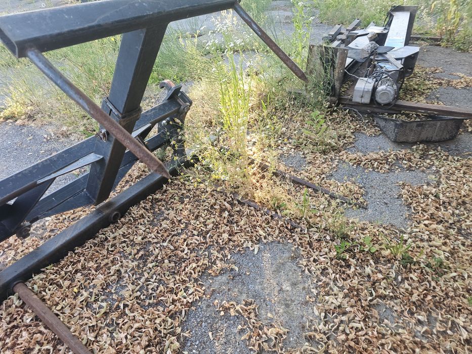 Вилици шишова за слама за челен товарач