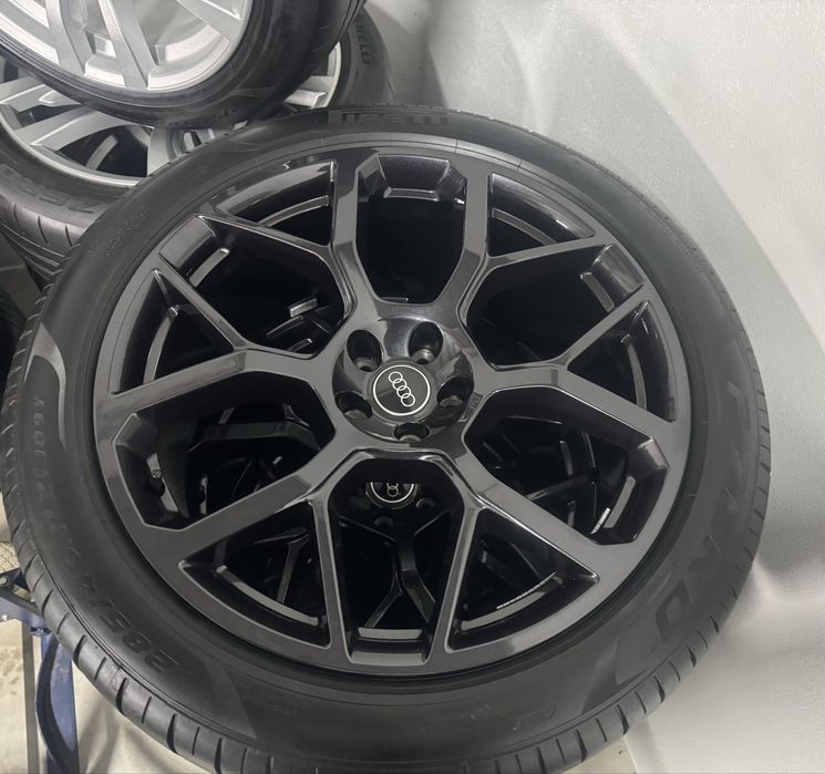 Jante Audi Q7 SQ7 R21 Originale 4M Audi Sport Pirelli 34/2024 Vara 99%