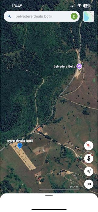 Vand Teren superb in zona Belis Accept plata in crypto