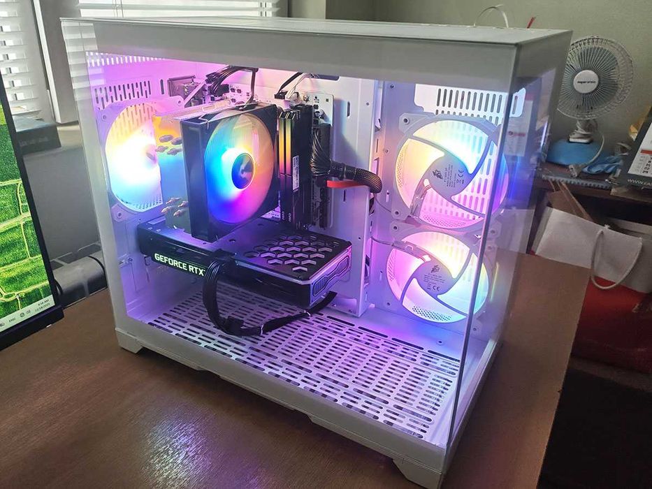 Геймърски компютър, Ryzen 5500, Rtx 3060Ti, 32gb Ram, 1Tb Nvme, 650W