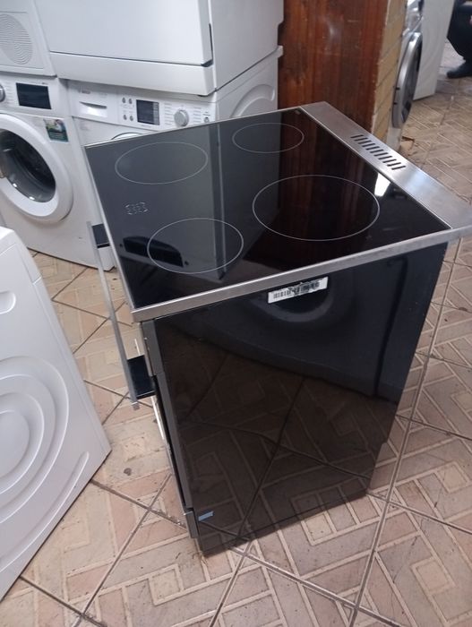 Иноксова свободно стояща печка с керамичен Gram с 2 години Гаранция!