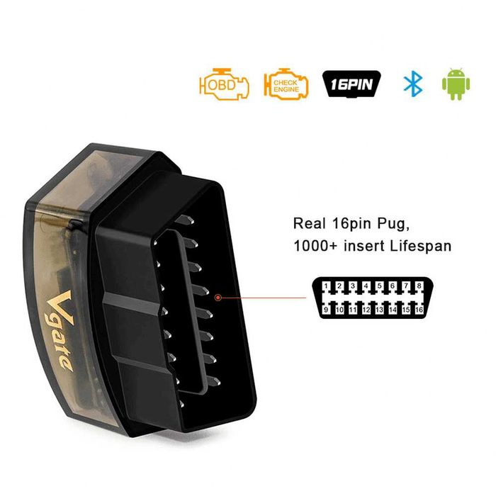 Професионален VGATE ICAR PRO 4.0 (BLE) - ELM 327 - Автодиагностика