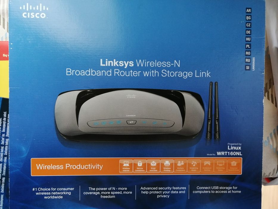 Рутер Linksys WRT160NL