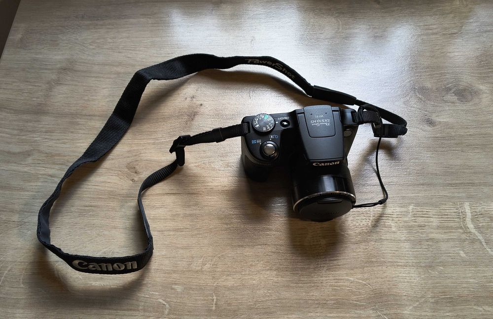 Camera foto Canon PowerShot SX510 HS, zoom optic 30x, Wi-Fi + card 16 GB
