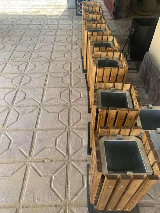 Скамейки, урны