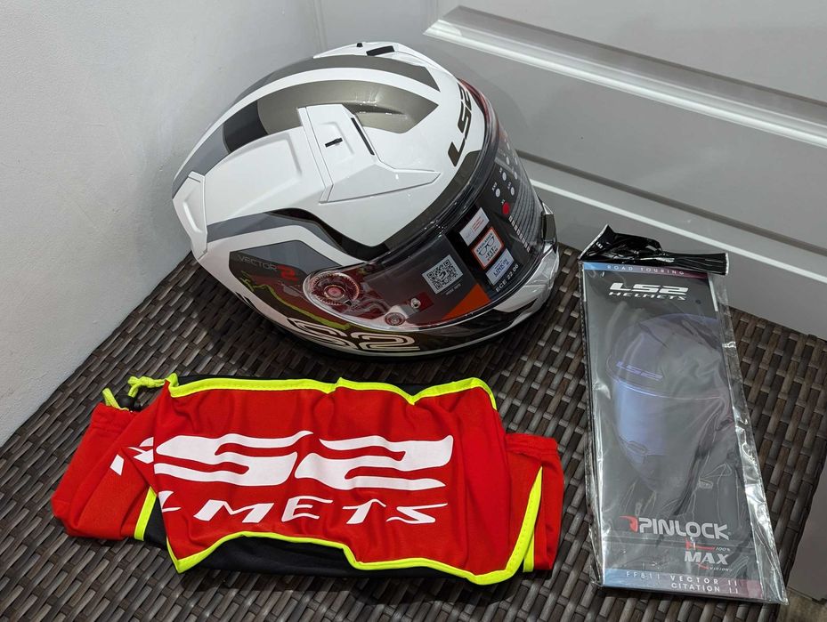 Casca moto LS2 Vector 2 II, marime XL - ochelari de soare