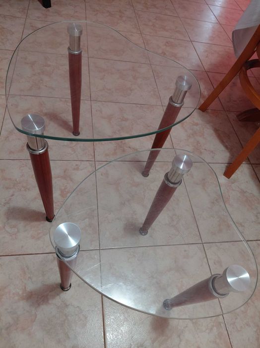 Комплект масички стъклени